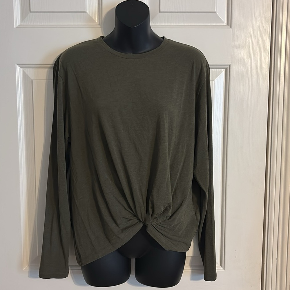 Banana Republic Sabel Wool-Blend Twisted Top Size Small - Picture 3 of 7